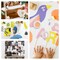 400pcs Double-Sided Glue Dots, 12mm Clear Adhesive Stickers – 4 Rolls for Balloons, Crafts & Party Decor